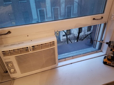 New York Ac Plexiglass Installation